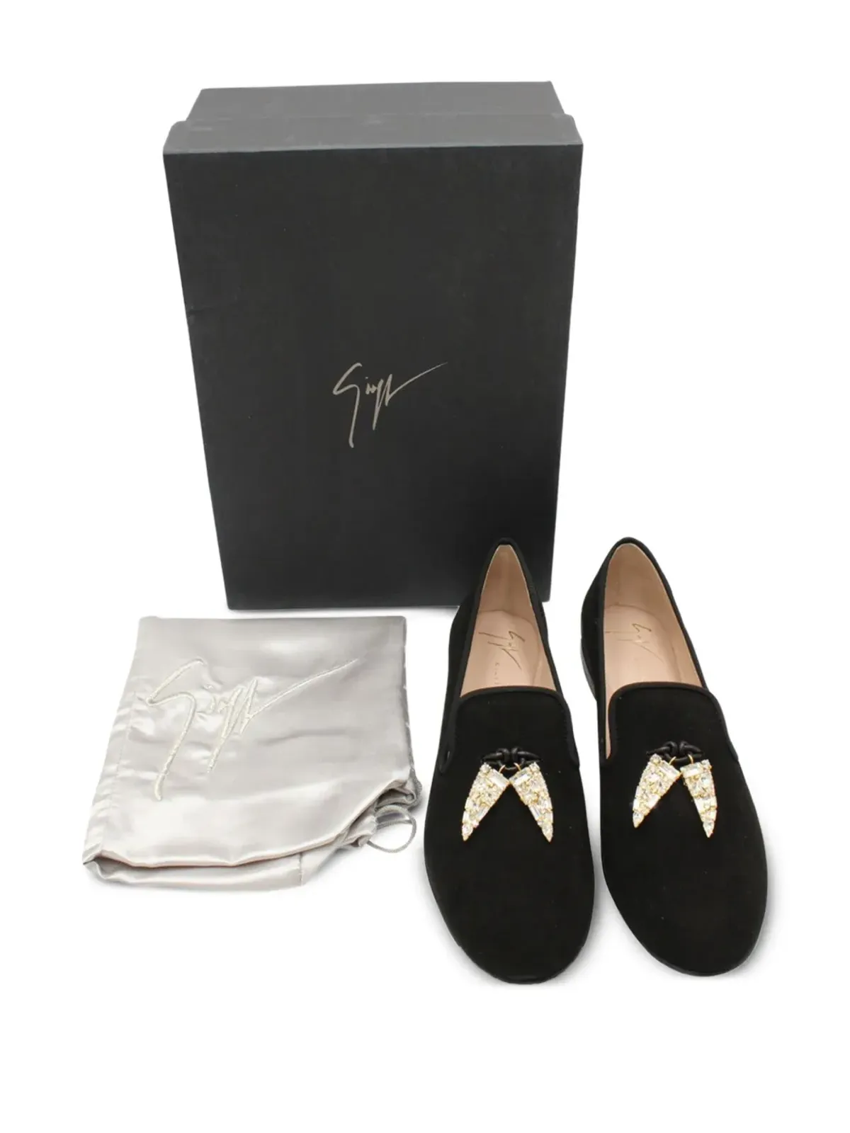 Giuseppe Zanotti Vintage エンベリッシュド ローファー - 画像5