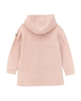 Moncler Enfant フード付きハートプリント ミニドレス ピンク - サムネイル2