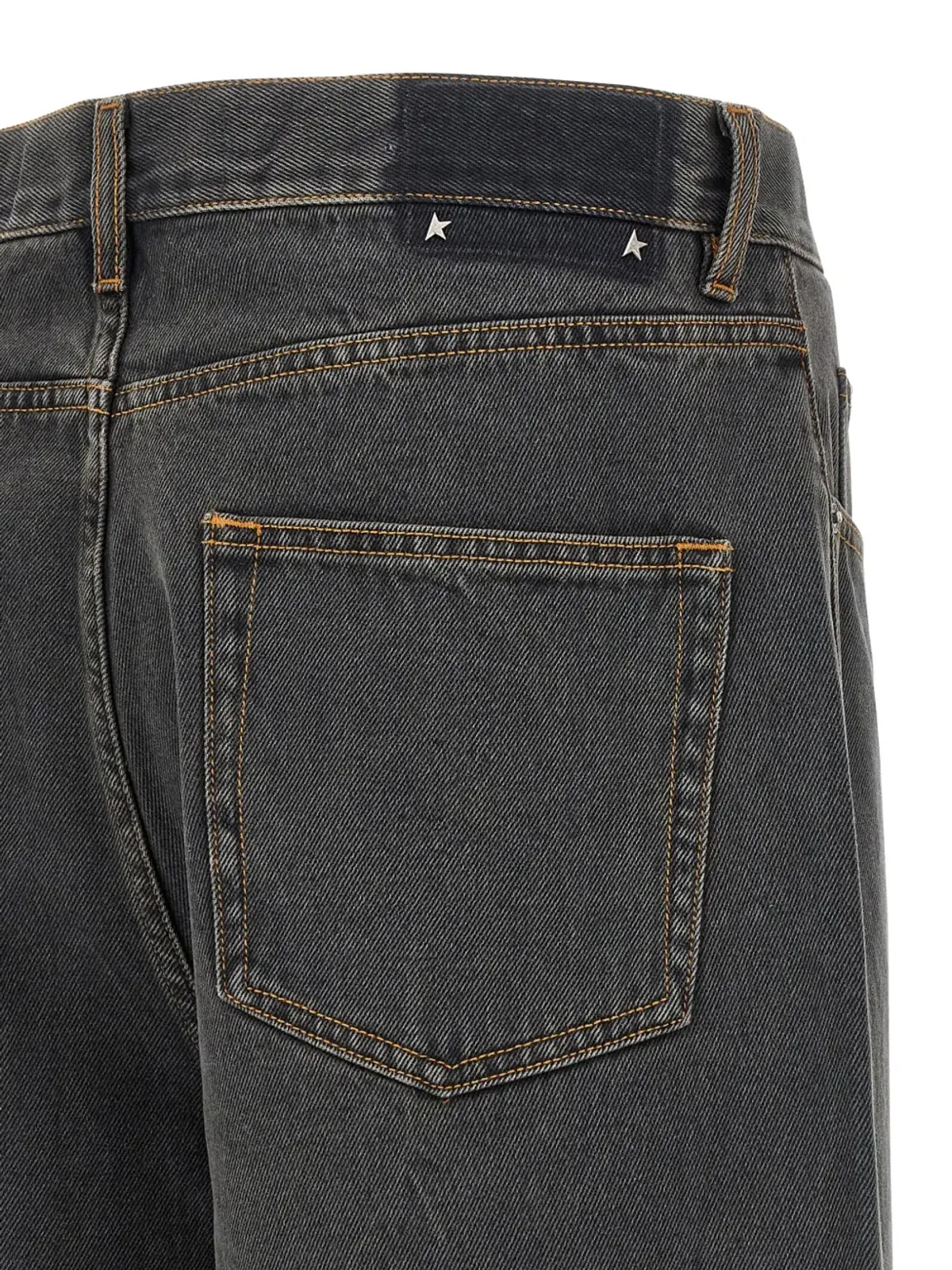 Golden Goose モーガン コントラストステッチ ジーンズ - グレー - 画像3