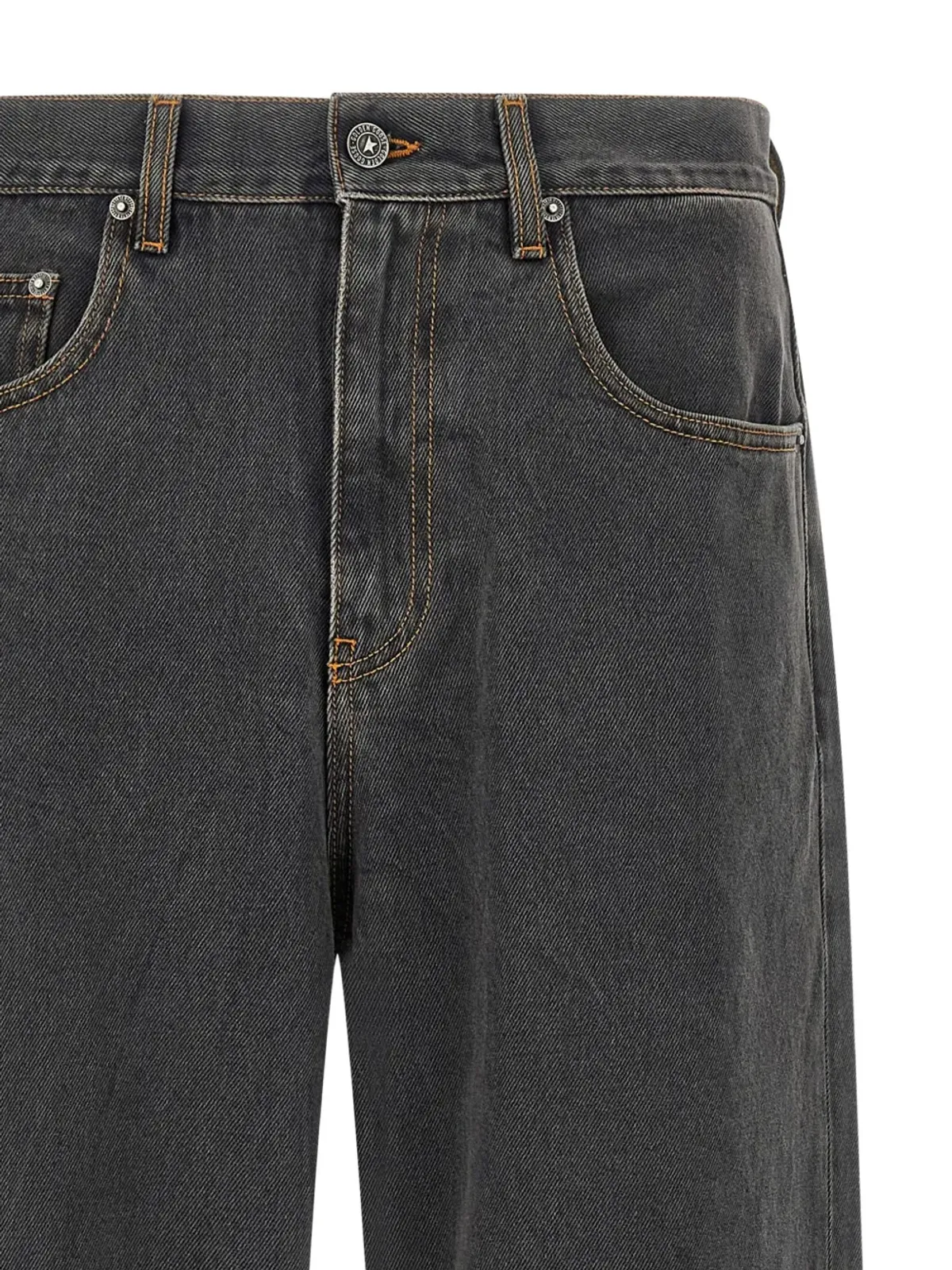 Golden Goose モーガン コントラストステッチ ジーンズ - グレー - 画像4