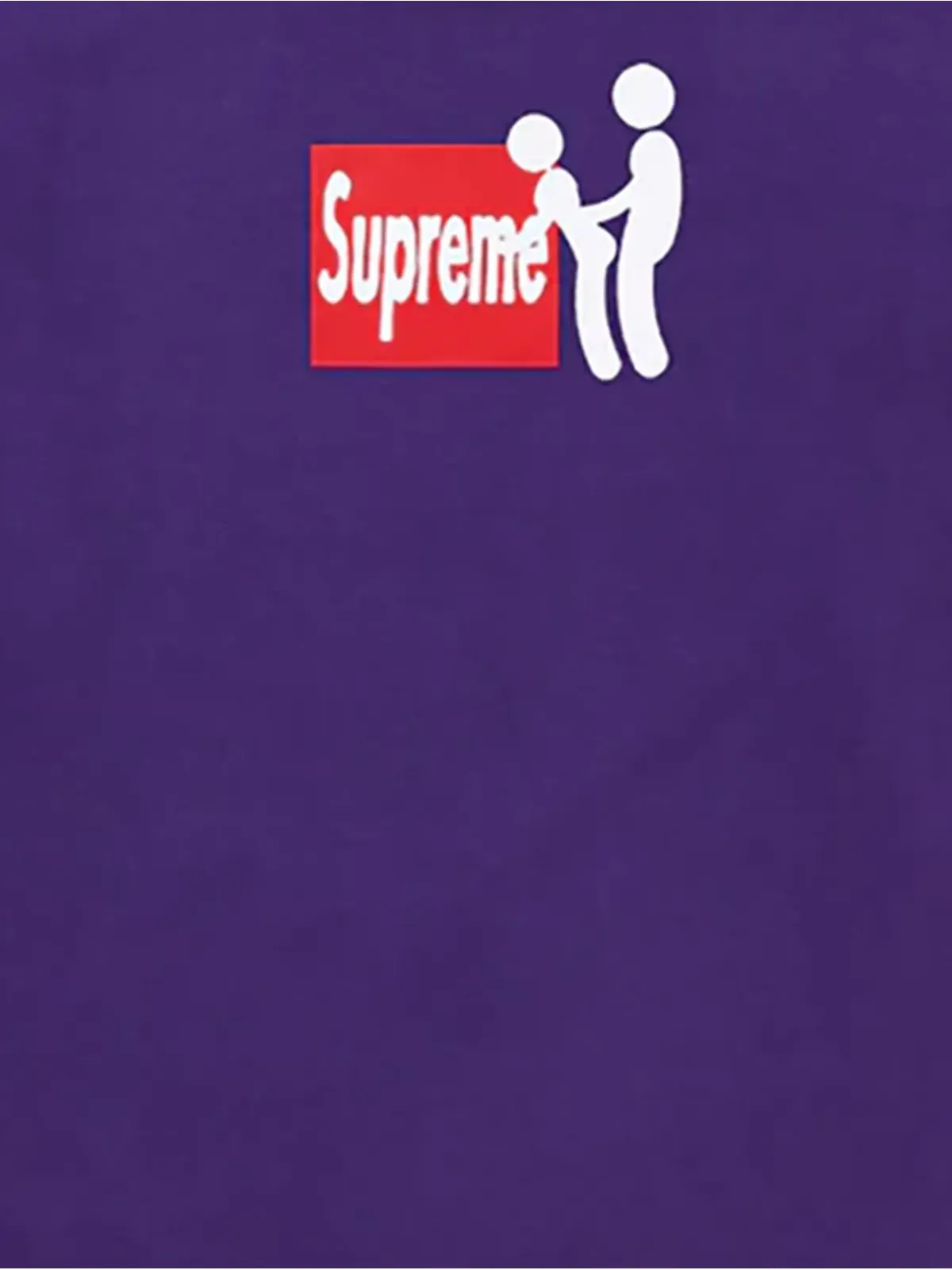 Supreme スタジアムプリント パープル Tシャツ - 画像2