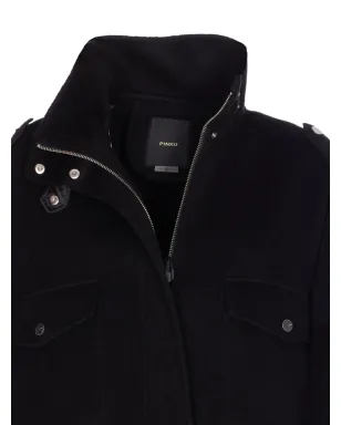 PINKO ジップアップ ウール混紡ジャケット - サムネイル4