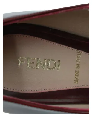 Fendi Pre-Owned ビンテージ カットアウト・ピープトゥ・アンクルブーツ - サムネイル5