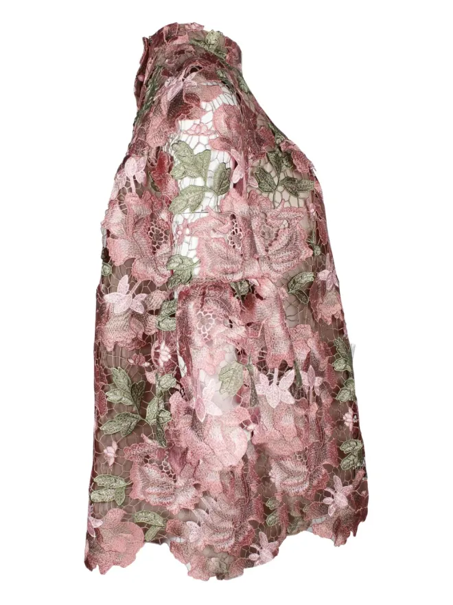 Anna Sui Vintage Anna Sui Vintage 花柄レースブラウスの商品画像