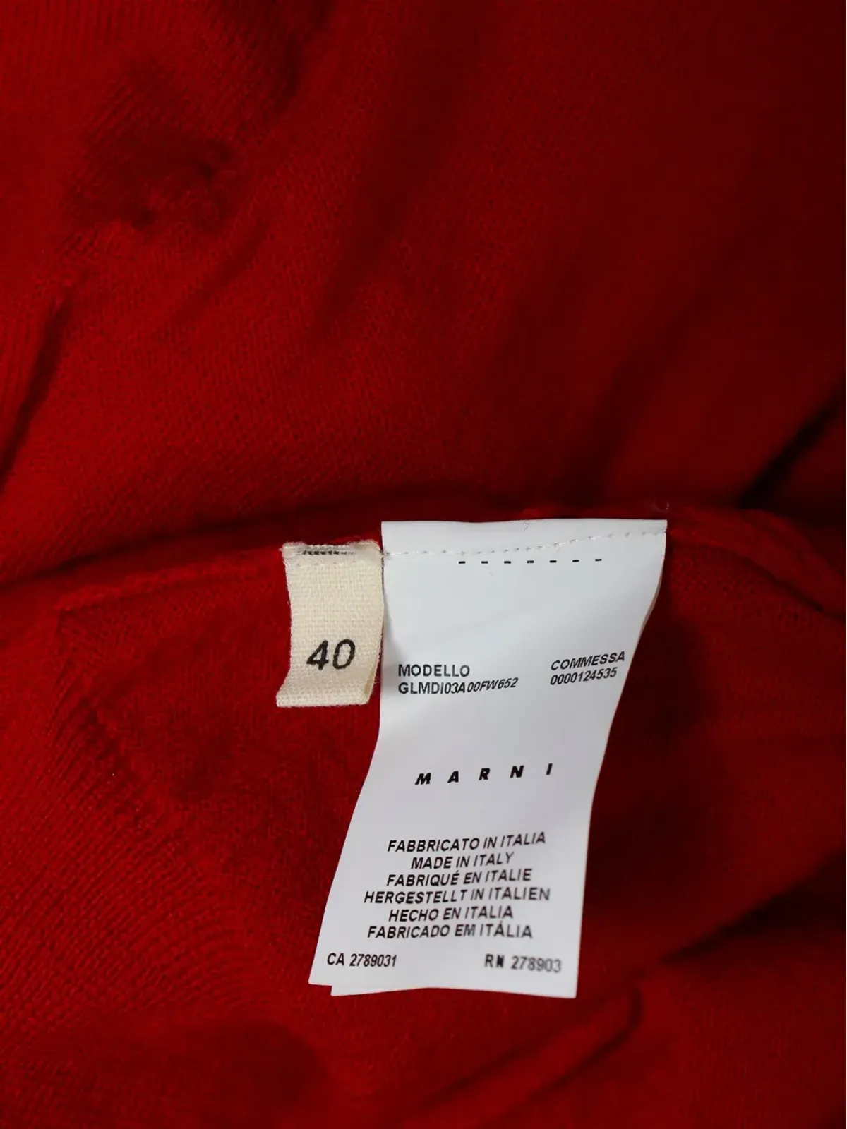 Marni Pre-Owned モックネック・ボタン付きベスト - 画像4