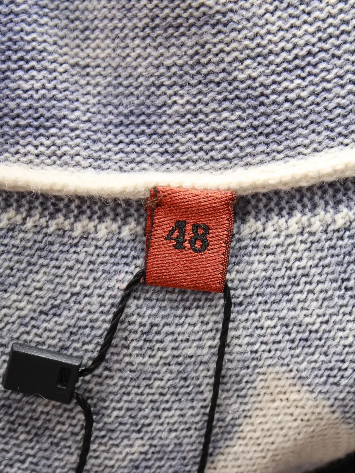 Missoni ビンテージ タイダイ Vネック スウェットシャツ - ブルー - 画像5