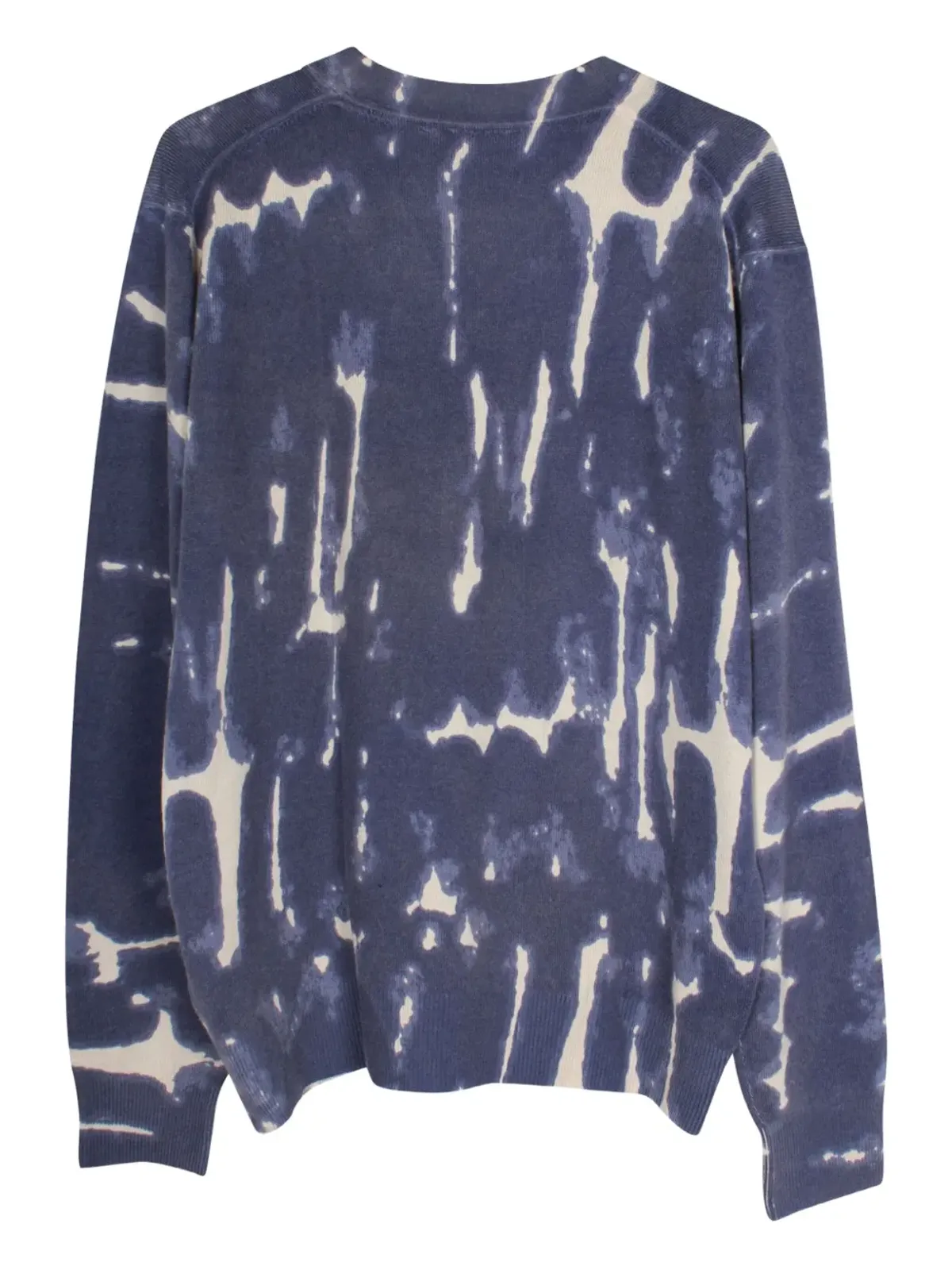 Missoni ビンテージ タイダイ Vネック スウェットシャツ - ブルー - 画像2