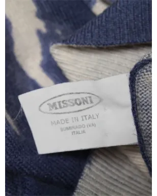 Missoni ビンテージ タイダイ Vネック スウェットシャツ - ブルー - サムネイル3