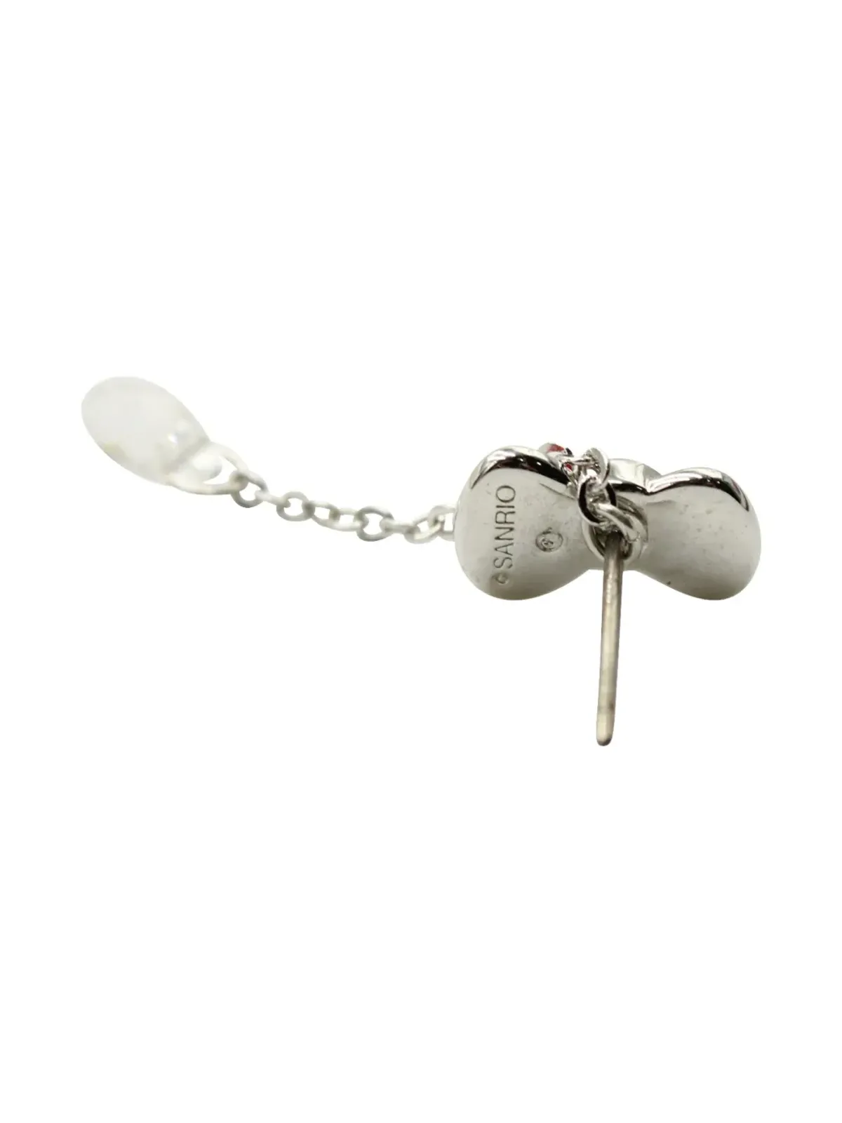 Swarovski Vintage Hello Kitty Bow ドロップピアス - 画像3