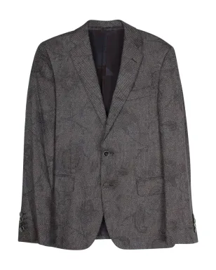 Etro Vintage 花柄ジャカードスーツ - サムネイル1