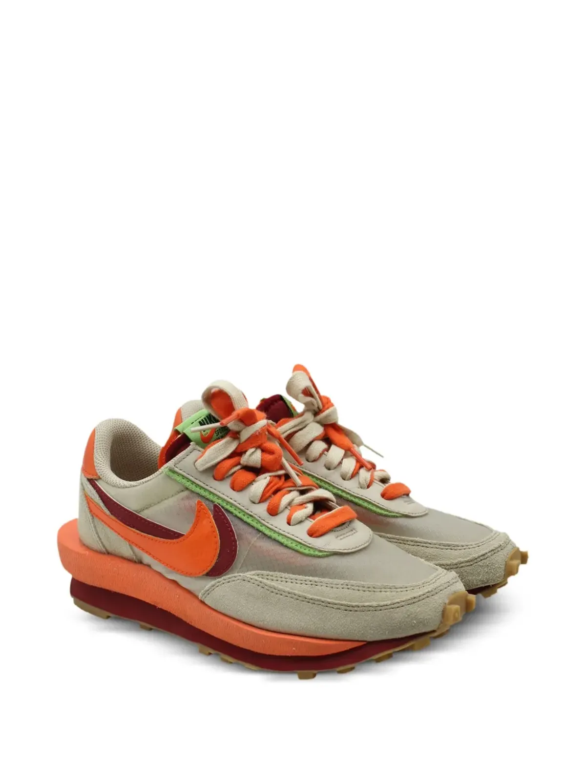 Nike Vintage LDWaffle ネットオレンジブレイズ スニーカー - 画像2