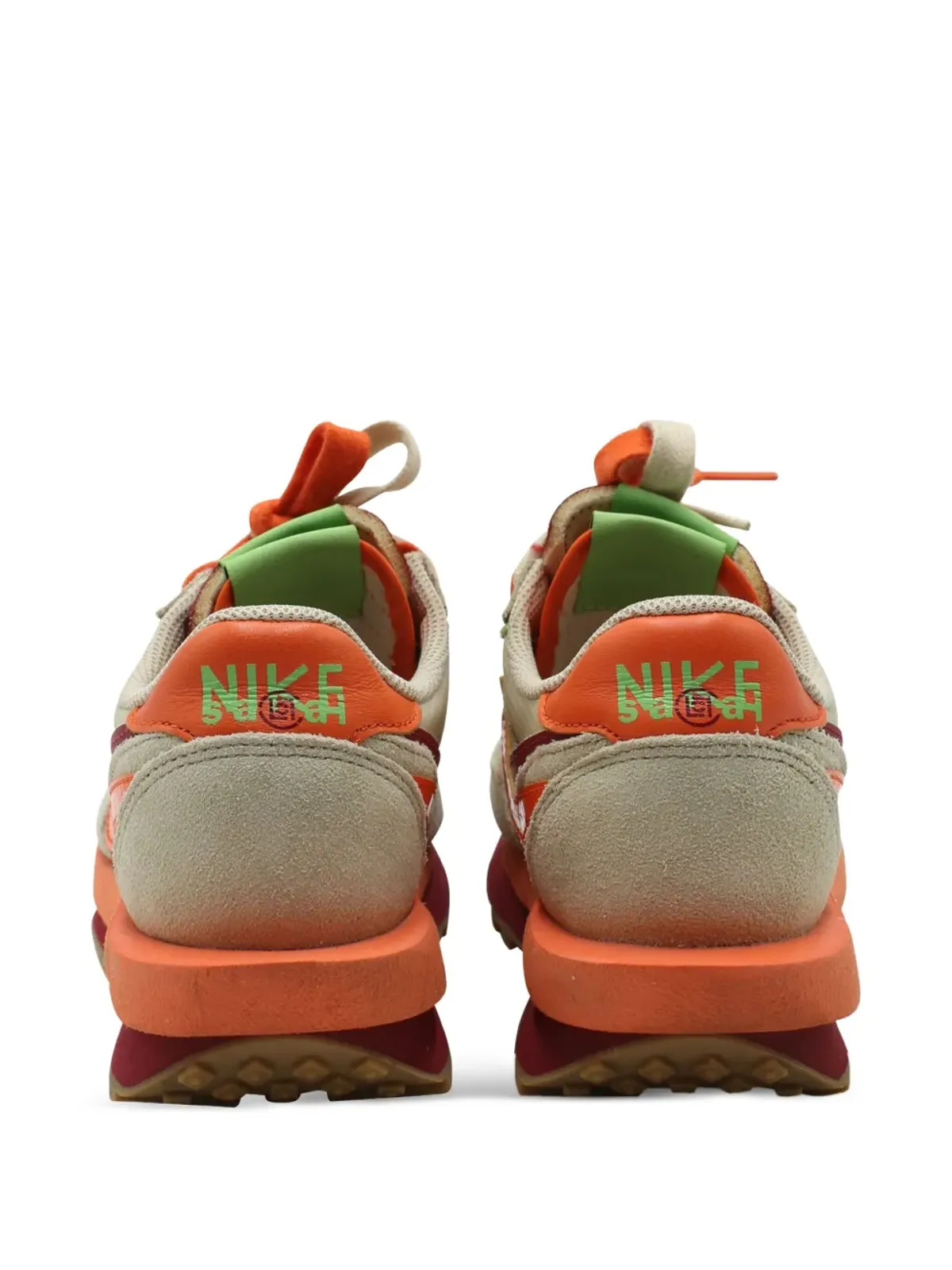 Nike Vintage LDWaffle ネットオレンジブレイズ スニーカー - 画像3