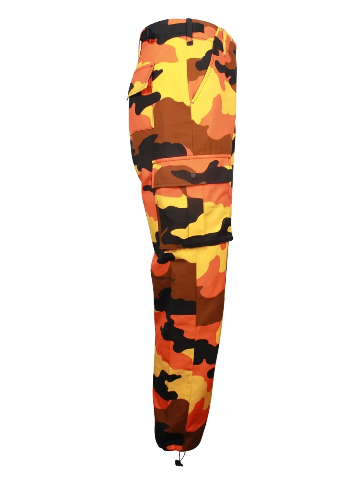 Off-White Pre-Owned カモフラージュ柄カーゴパンツ - オレンジ - 画像2