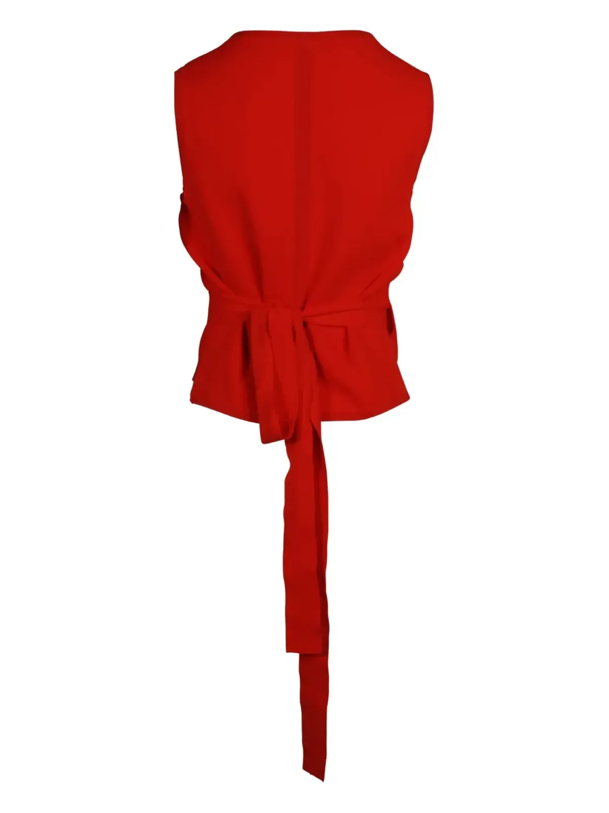 DVF Diane von Furstenberg ラップデザイン ノースリーブトップ - 画像2