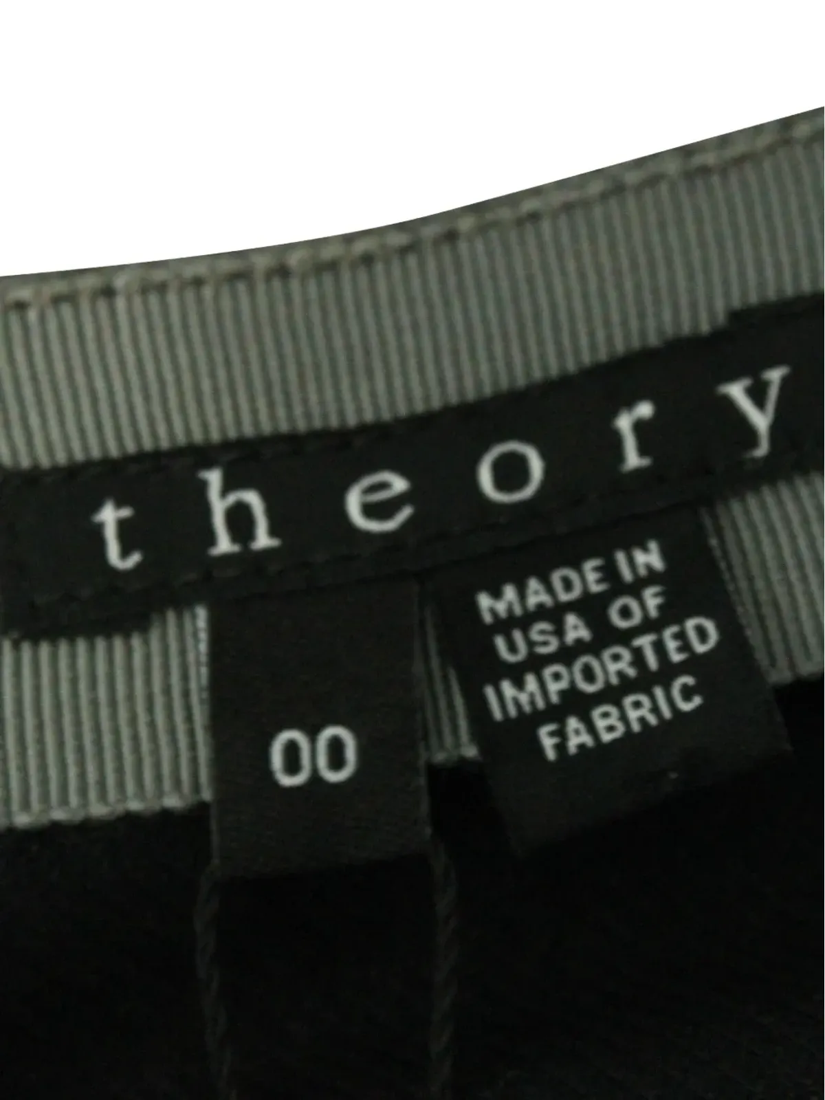 Theory ハイライズミディスカート（グレー） - 画像4
