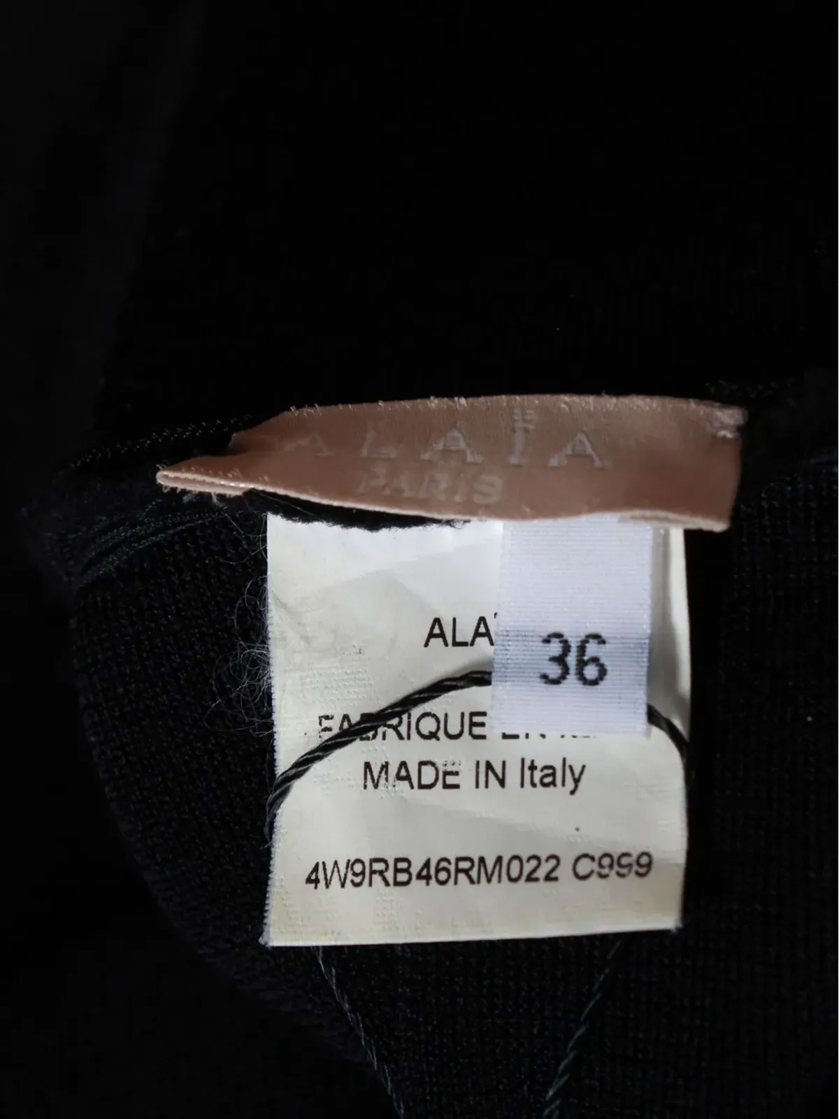 Alaïa Pre-Owned スイングノースリーブドレス - 画像3