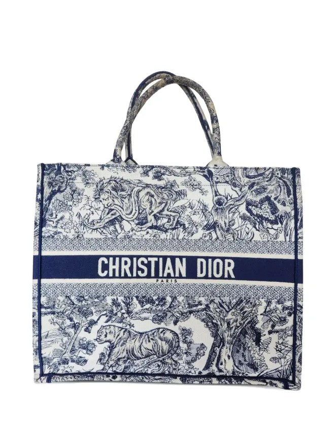 Christian Dior Pre-Owned Christian Dior Pre-Owned Book Toile de Jouy トートバッグの商品画像
