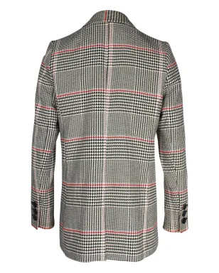 ANINE BING チェック柄 ダブルブレストブレザー - サムネイル2