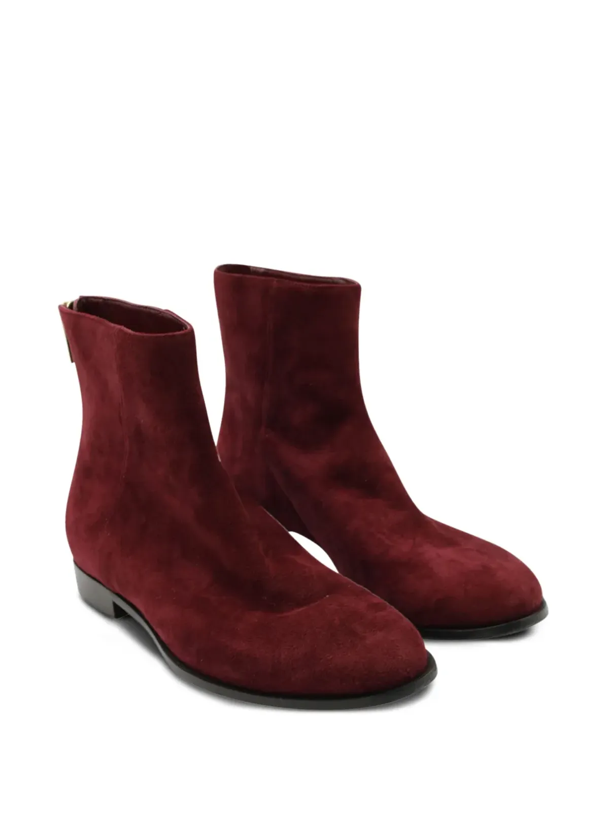 Jimmy Choo Pre-Owned スエード アンクルブーツ - 画像2