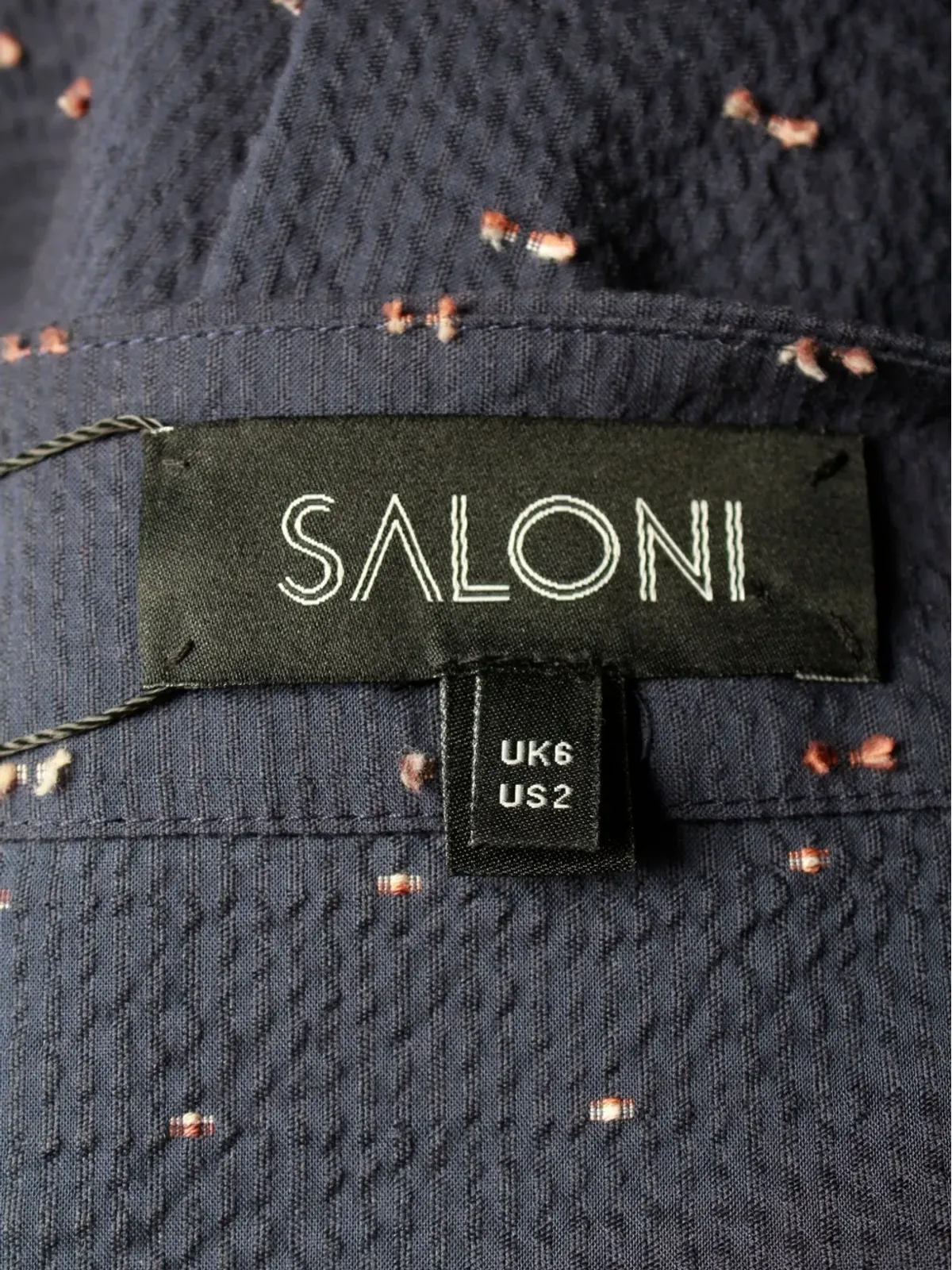 Saloni テクスチャード・オフショルダートップ - 画像4