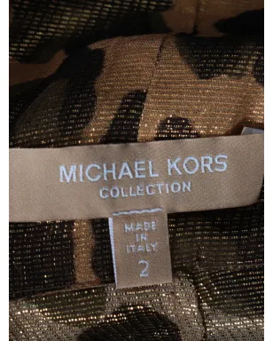 Michael Kors Vintage ヒョウ柄オフショルダーブラウス - サムネイル4