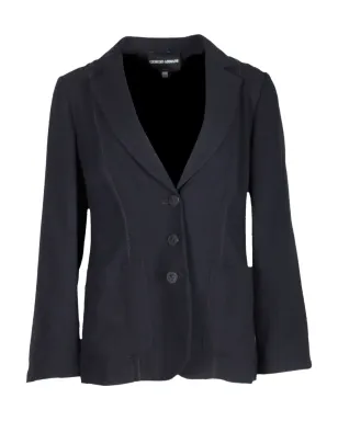 Giorgio Armani Pre-Owned シングルブレストブレザー - サムネイル1