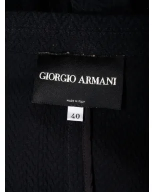 Giorgio Armani Pre-Owned シングルブレストブレザー - サムネイル4