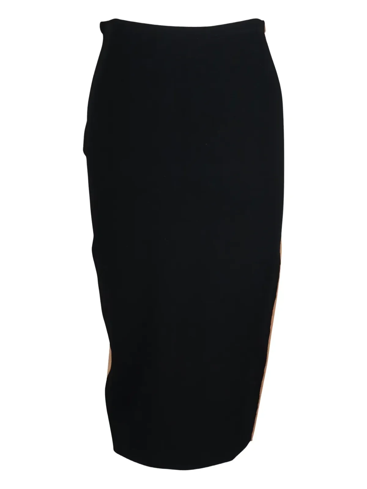 DVF Diane von Furstenberg ツートーン編み地のペンシルスカート - 画像3