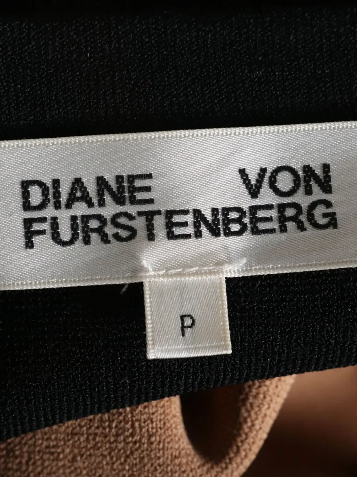 DVF Diane von Furstenberg ツートーン編み地のペンシルスカート - 画像4