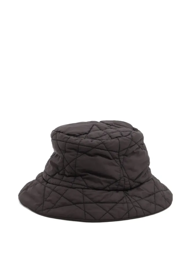 Christian Dior Pre-Owned Christian Dior Pre-Owned macro Canage bucket hat - Blackの商品画像