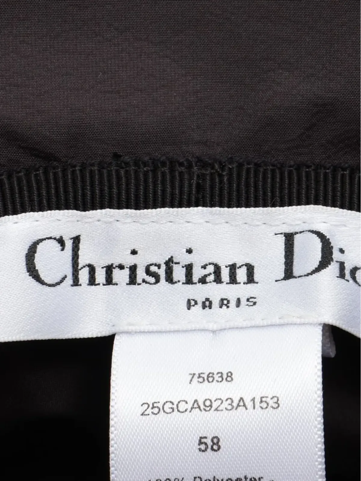 Christian Dior Pre-Owned macro Canage bucket hat - Black - 画像4