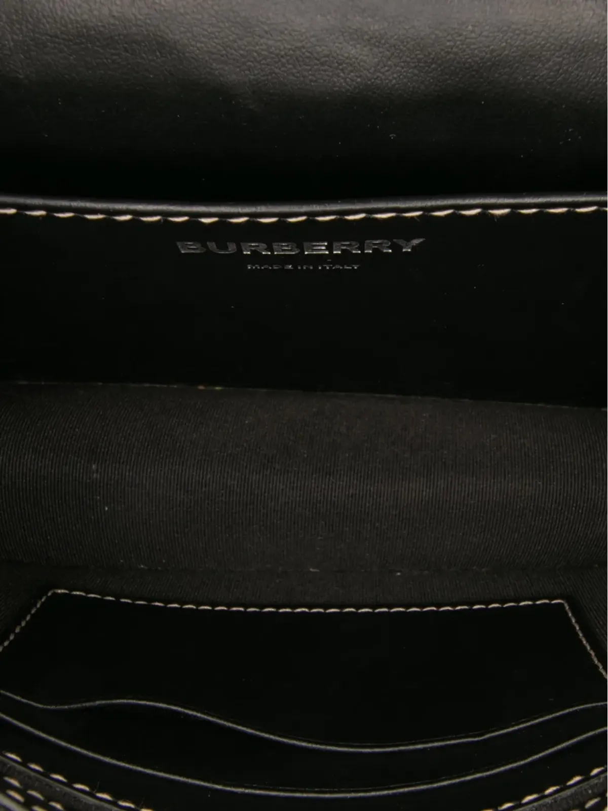 Burberry ビンテージ キャンバス ホースフェリーノート クロスボディバッグ（グレー） - 画像5