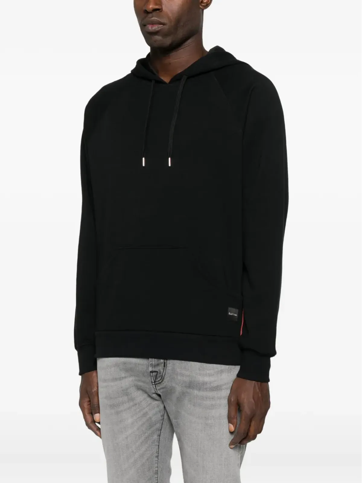Paul Smith ストライプディテールのフード付きパーカー - 画像3