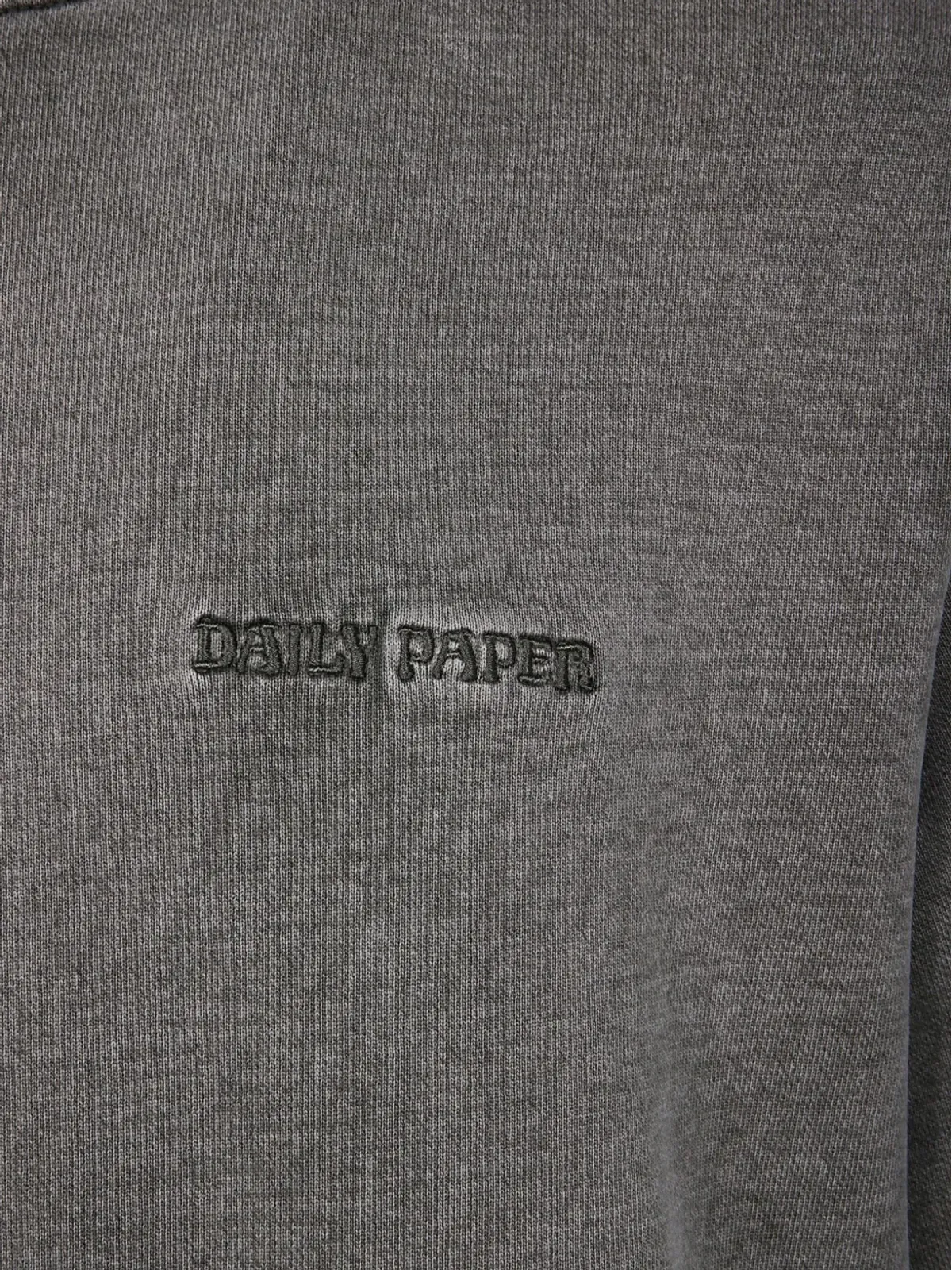 Daily Paper ロゴ刺繍コットンフーディー - 画像3