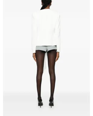 Babylone Paris ビーズ装飾ドレープジャケット - サムネイル4