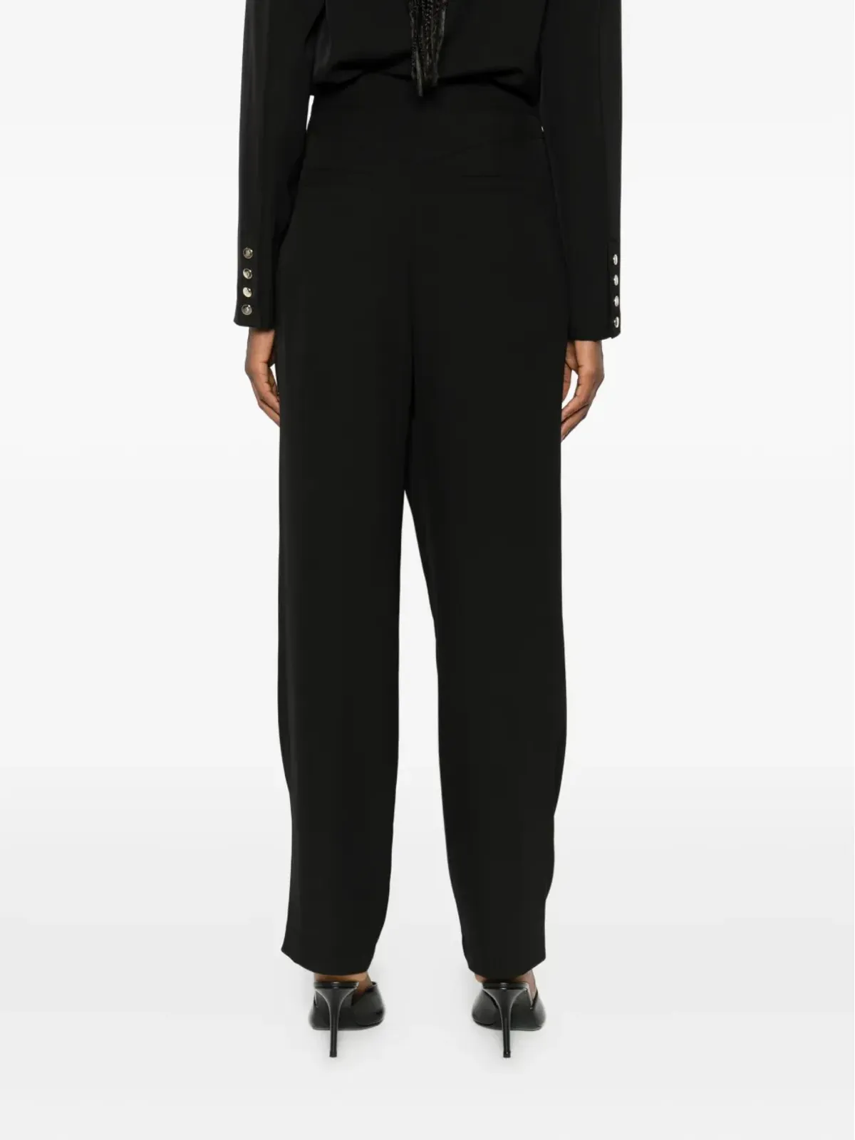 Babylone Paris Eureka ring-detail trousers - Black - 画像4
