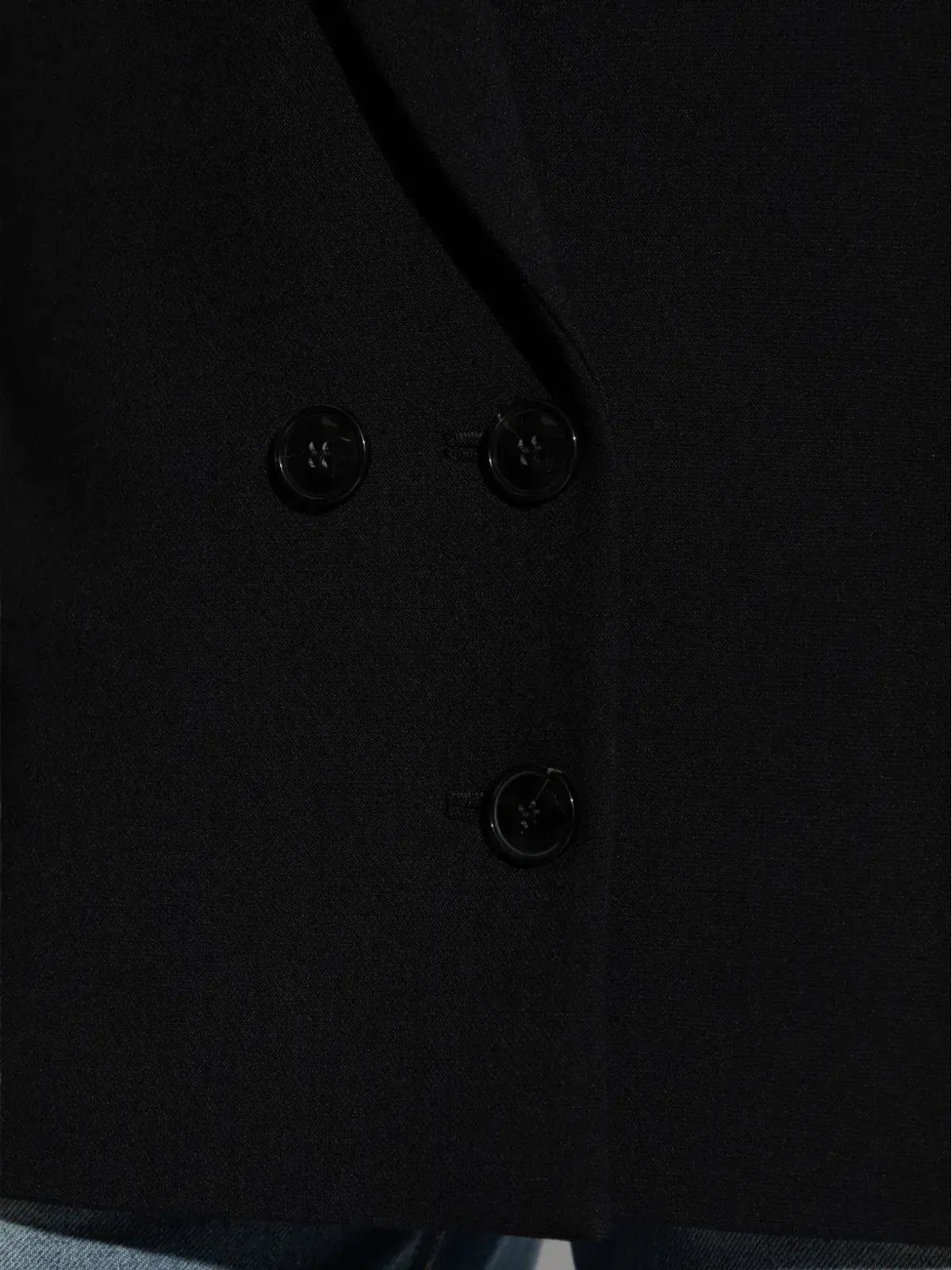 Victoria Beckham ダブルブレスト ピークドラペル ブレザー - 画像5