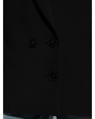 Victoria Beckham ダブルブレスト ピークドラペル ブレザー - サムネイル5