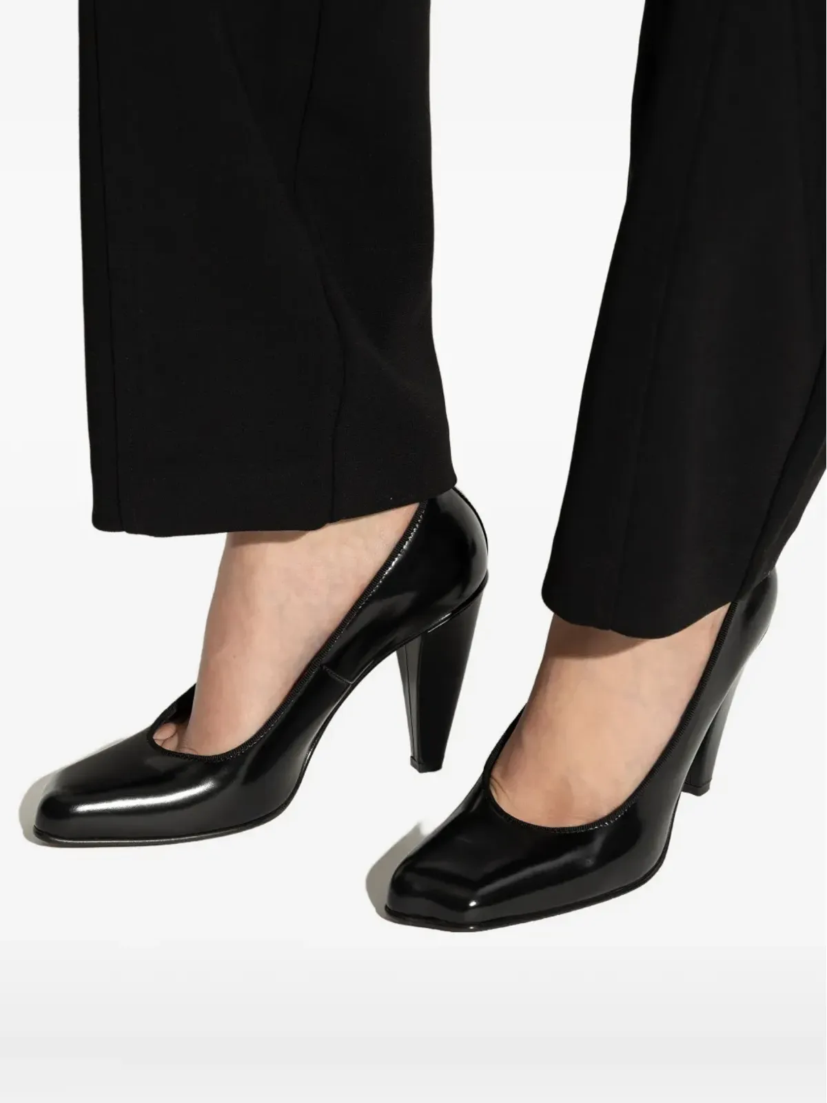 Vivienne Westwood パワーコート スクエアトゥパンプス - 画像5