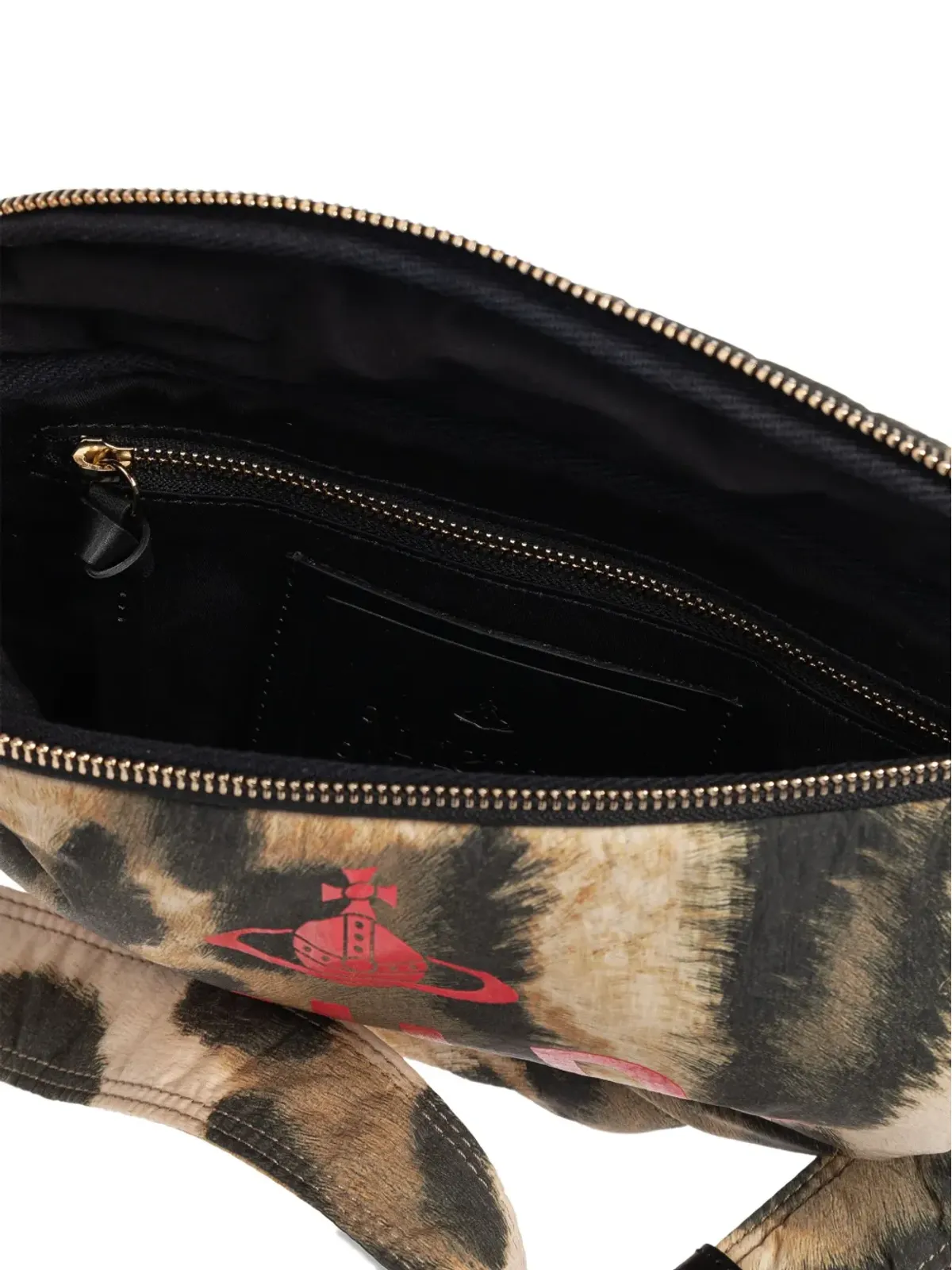 Vivienne Westwood Ada leopard-print belt bag - Neutrals - 画像5