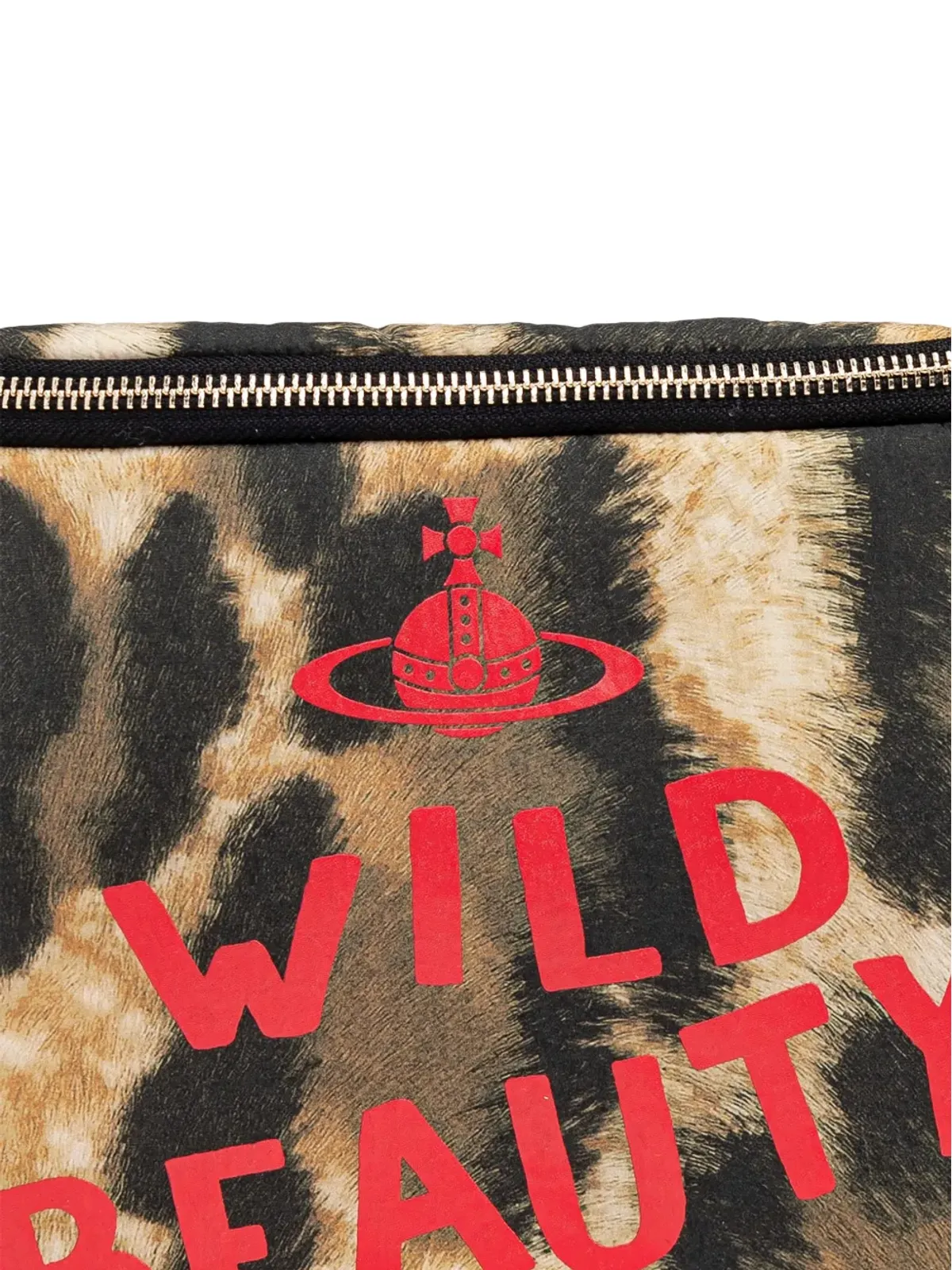 Vivienne Westwood Ada leopard-print belt bag - Neutrals - 画像4