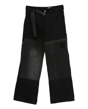 JiyongKim ベルト付きパンツ - サムネイル1