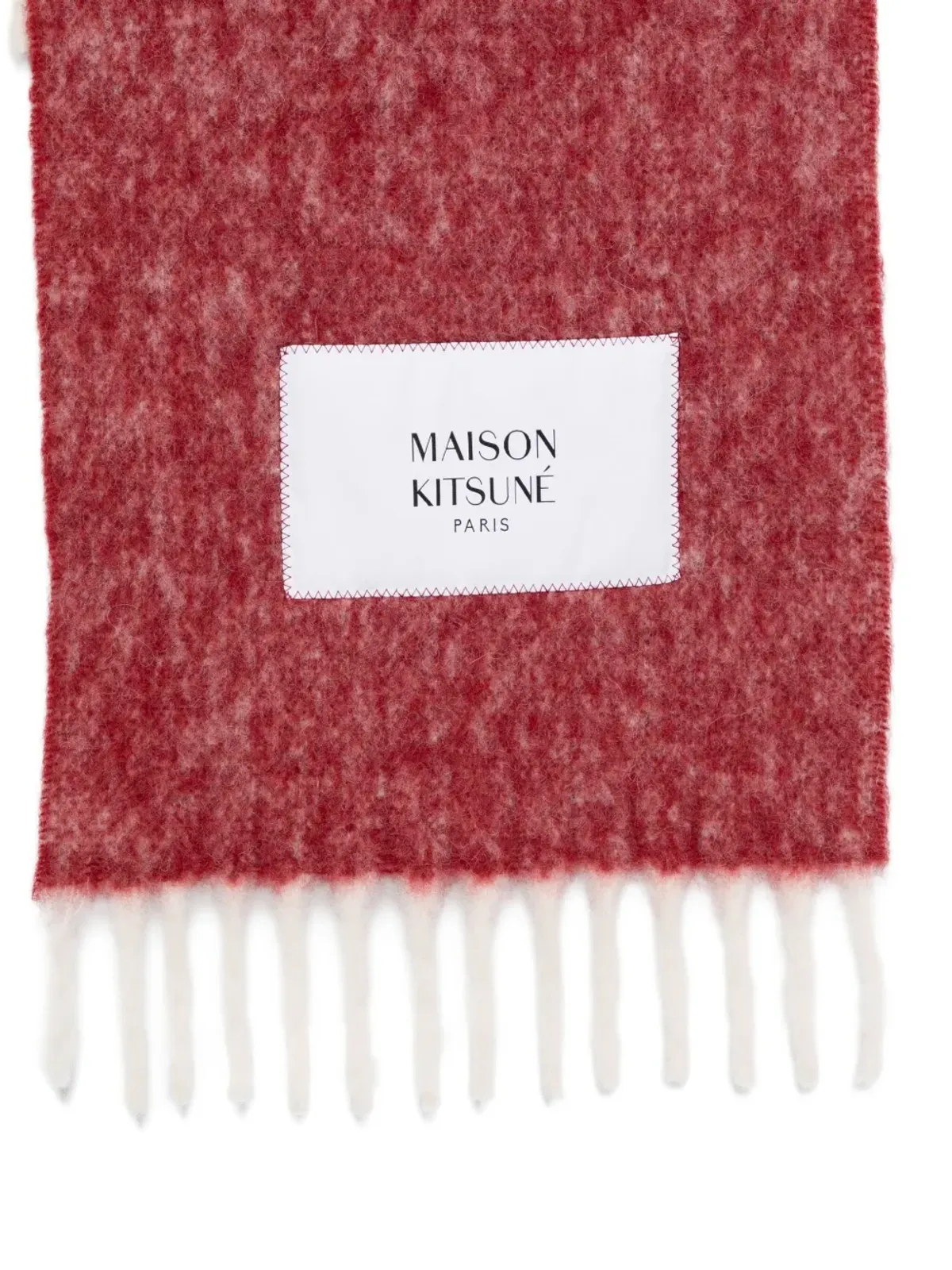 Maison Kitsuné ストライプ柄ストール - 画像3