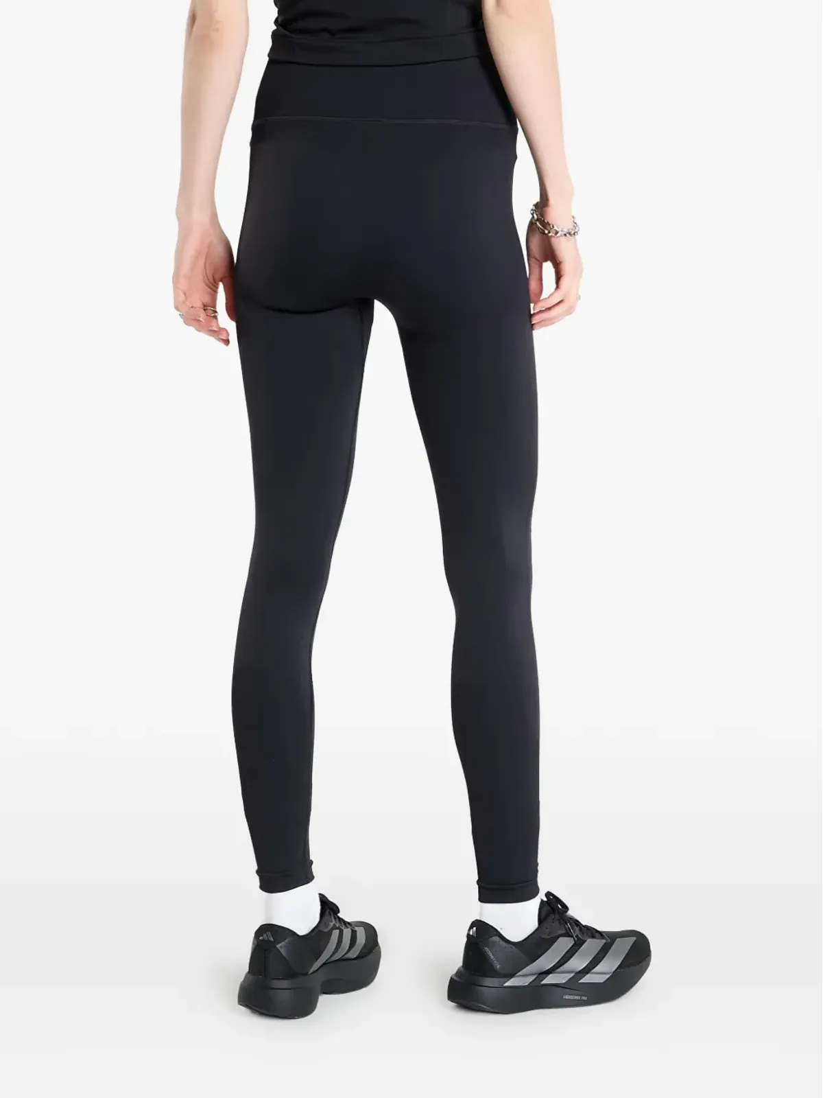 Under Armour プロジェクト ロック ハイライズ リブ編み レギンス（ブラック） - 画像2