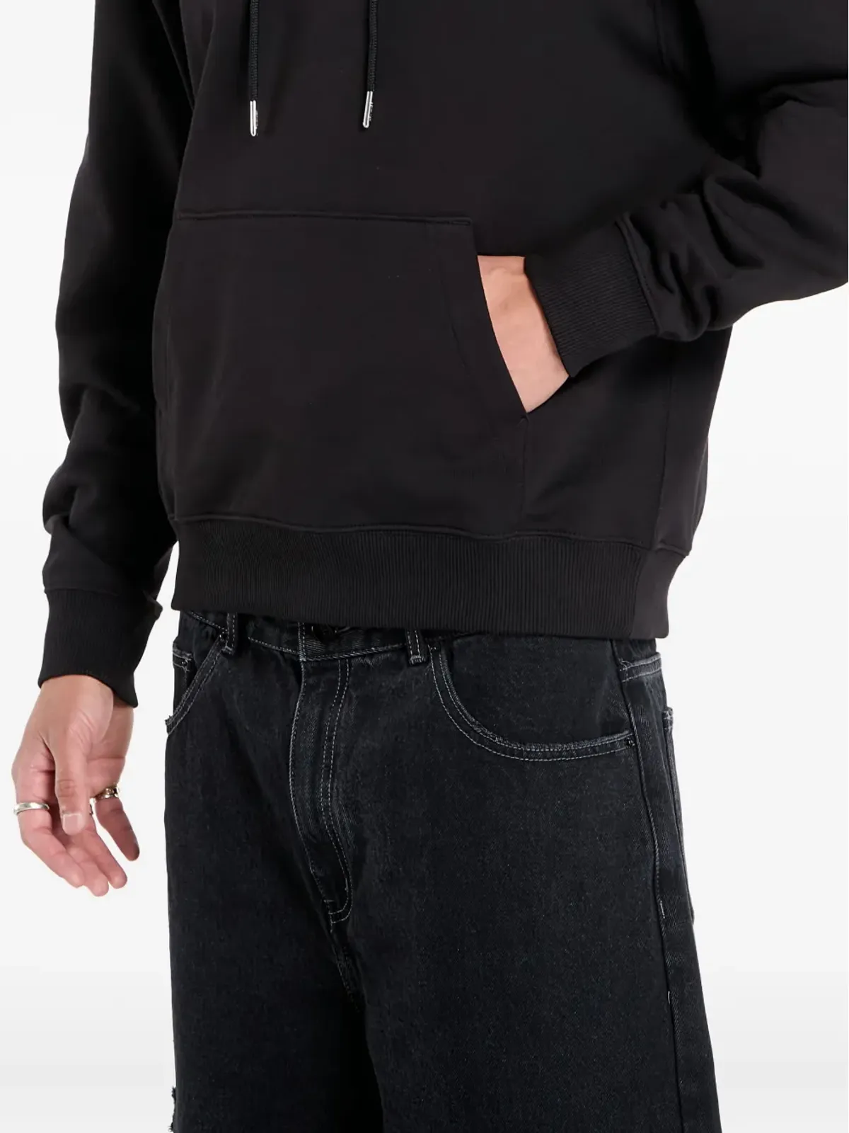 Calvin Klein ロゴディテール フーディ - 画像4