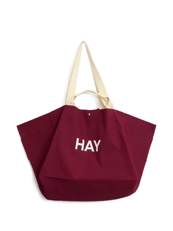 HAY HAY Weekend ロゴプリント キャンバス トートバッグの商品画像
