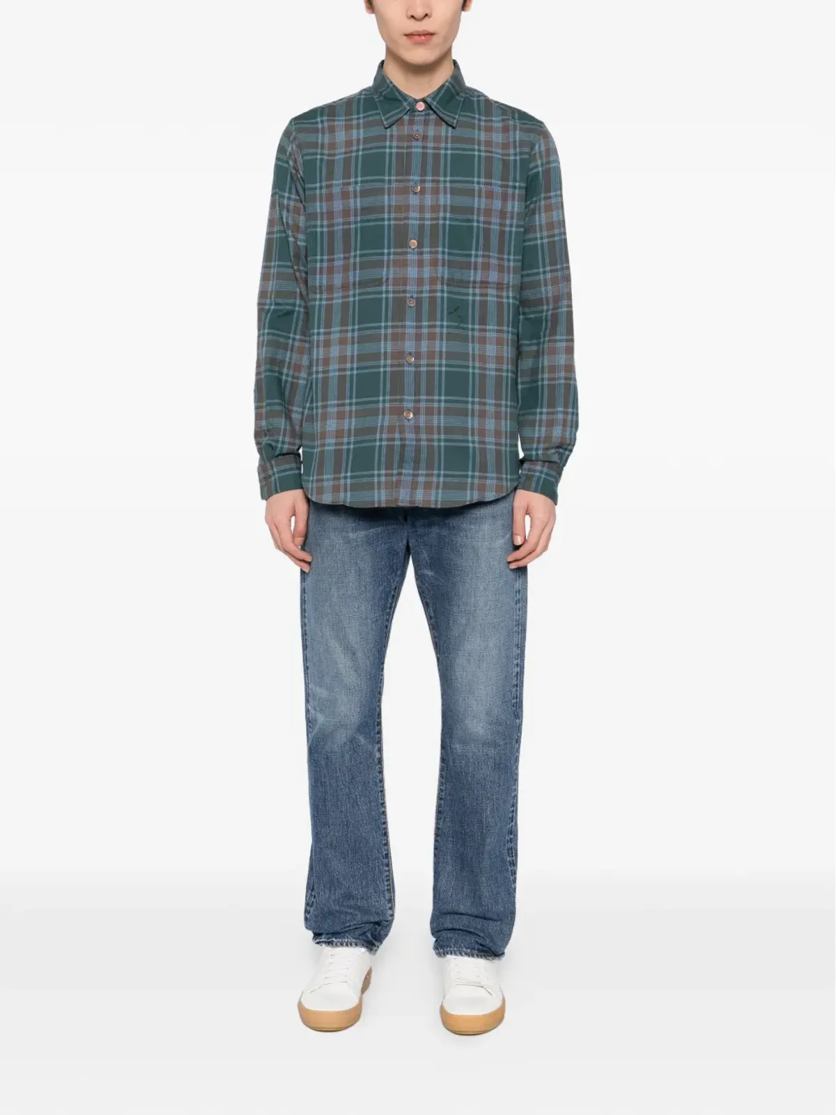 PS Paul Smith チェック柄コットンシャツ - 画像2