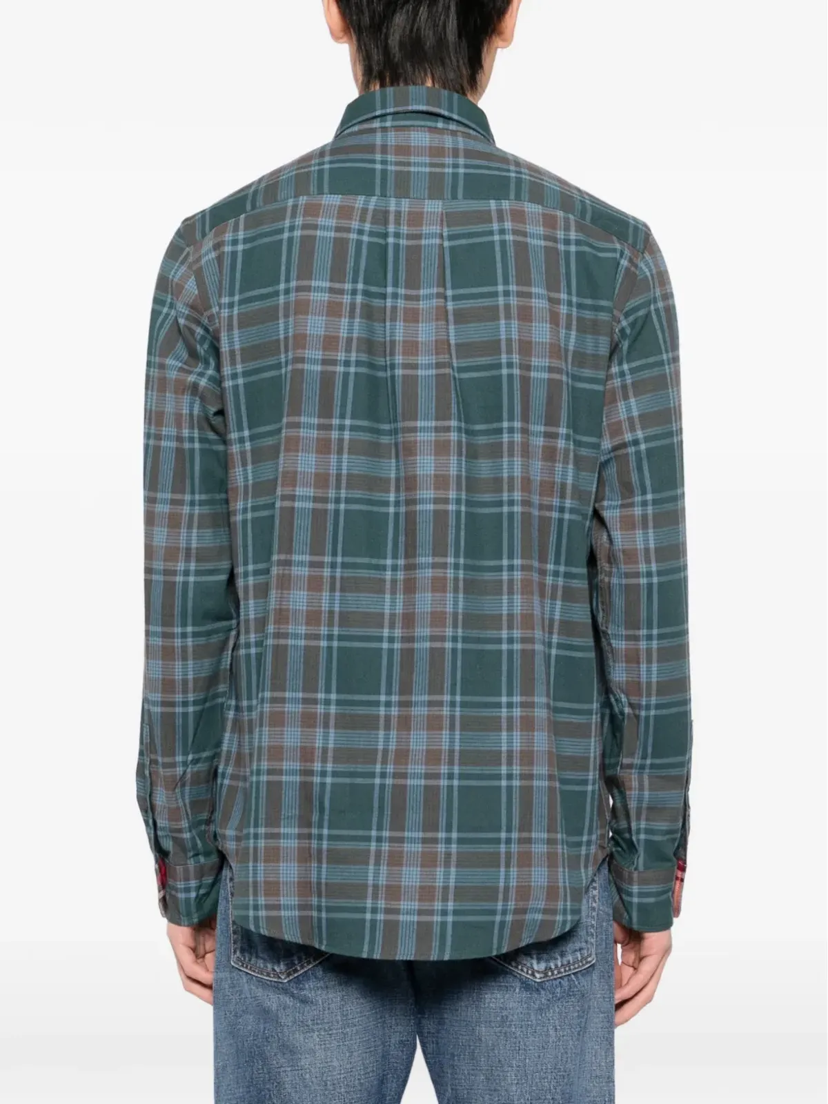 PS Paul Smith チェック柄コットンシャツ - 画像4