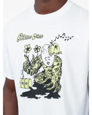 Brain Dead Scrambled Head グラフィックTシャツ - サムネイル4