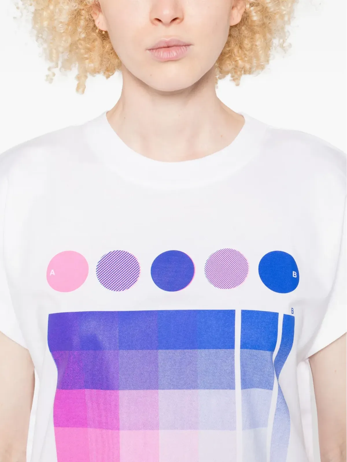 Pleats Please Issey Miyake グラフィックプリントTシャツ - 画像5